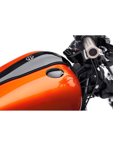 FLUSH-MOUNT FUEL CAPS BY HARLEY DAVIDSON XL BLACK