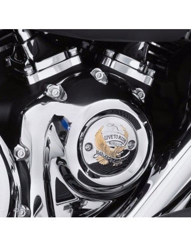 Tapa del encendido Milwaukee Eight Motor "Live to Ride"