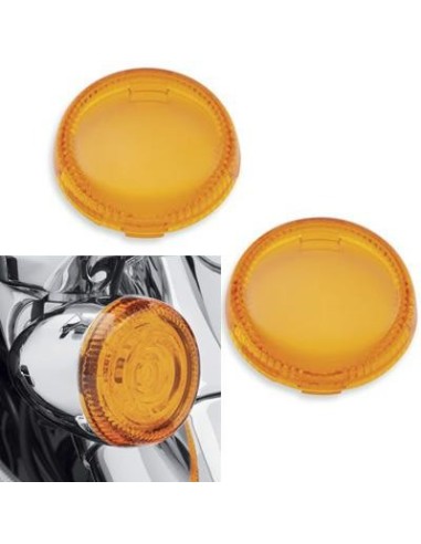 Lentes para inserto de indicadores de giro LED en forma de bala