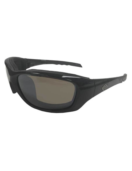 H-D MEN'S GRAVITY B&S SUNGLASSES, COPPER LENS/BLACK FRAME