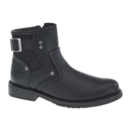 BOTAS H-D WOODRUFF CUERO NEGRO