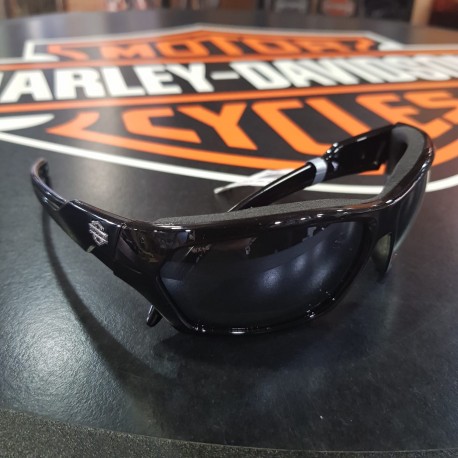 H-D DRAG GRY SLVR FLSH GLOSS SUNGLASSES