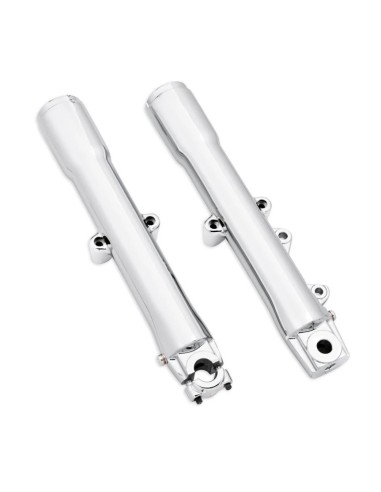 FL SOFTAIL CHROME LOWER FORK SLIDERS -