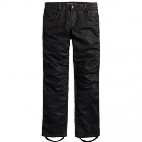 WAXED DENIM PERFORMANCE RIDING JEANS