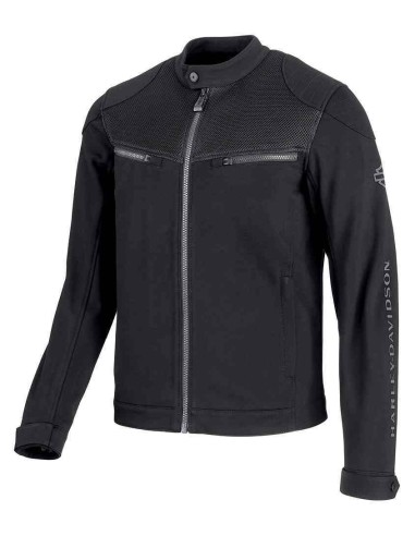 3D MESH ACCENT CASUAL SLIM FIT JACKET BY HARLEY DAVIDSON