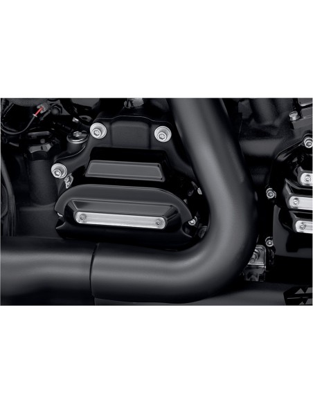 DOMINION COLLECTION TRANSMISSION SIDE COVER - GLOSS BLACK