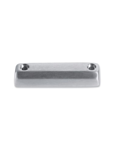 DOMINION™ COLLECTION TRIM PIECE - LARGE BRAKE PEDAL PAD - BRUSHED ALUMINUM