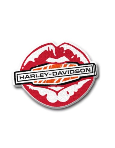 PARCHE  TERMOADHESIVO -MULTI COLOR KISS HARLEY IRON-ON PATCH