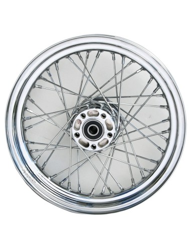 TIRE RIM, CHROME, 16"