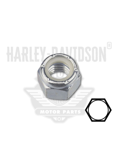 7686 TUERCA HEXAGONAL  1/4 "-20 AUTOFRENANTE HARLEY DAVIDSON