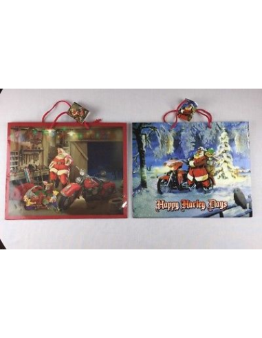 GIFTBAG-BIKER,SANTA