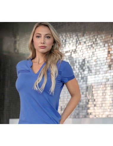 TEE-STRIPED,MESH ACCENT,S/S,KN