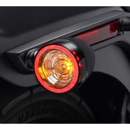 CONJUNTO DE SEÑAL DE GIRO LED DE AJUSTE TRASERO HARLEY DAVIDSON