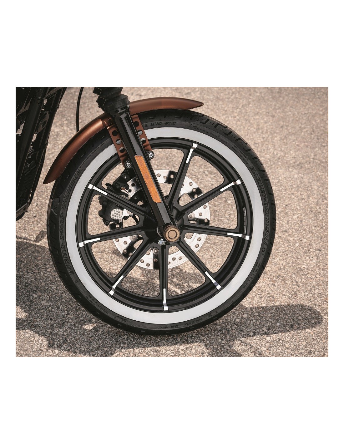 FRONT TIRE DUNLOP D401 100/90 R 19 BY HARLEY DAVIDSON XL SPORTSTER