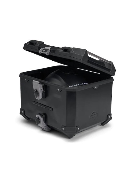 53000816 TOP CASE DE ALUMINIO NEGRO BY HARLEY-DAVIDSON PAN AMÉRICA