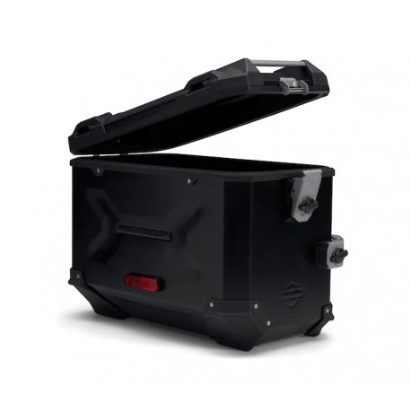 BLACK ALUMINIUM SIDE CASE BY HARLEY-DAVIDSON PAN AMÉRICA