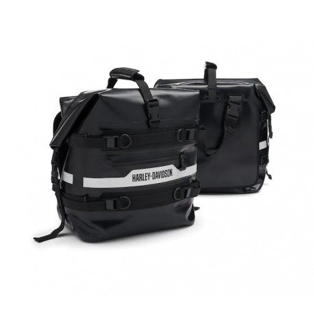 MALETAS LATERALES ADVENTURE SOFT NEGRAS BY HARLEY-DAVIDSON PAN AMÉRICA