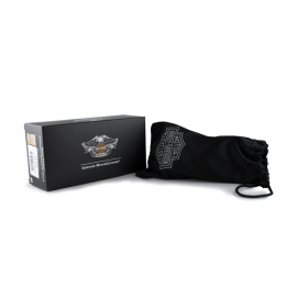 H-D MEN'S DRAG GASKET SUNGLASSES, YELLOW LENS / BLACK FRAMES 2