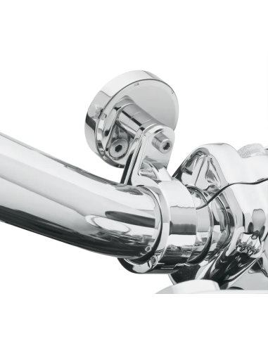 Abrazadera cromada de montaje en el manillar 254 mm 1" de diametro