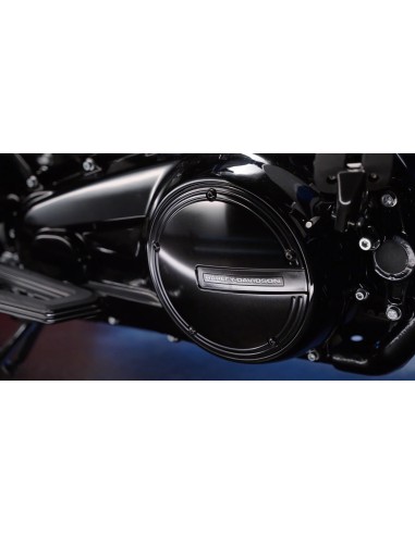 Empire Derby Cover by Harley Davidson BLACK