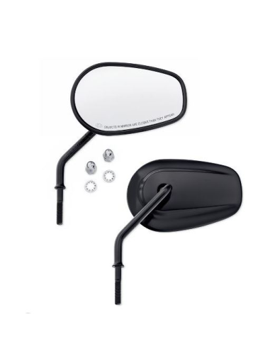 92023-03A Retrovisores Cónicos negro brazo corto