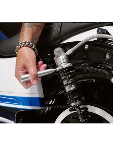 54000193 Amortiguadores traseros Screamin' Eagle/Öhlins con depósito separado by Harley Davidson