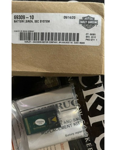 BATTERY,SIREN, SEC SYSTEM