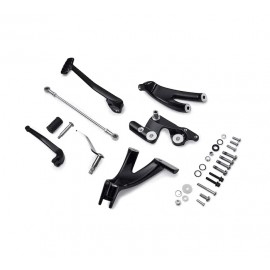 BLACK FORWARD CONTROL KIT HARLEY DAVIDSON SOFTAIL MILKWAUKEE-EIGHT FXBB, FXLR, FXLRS and FXST 50700060