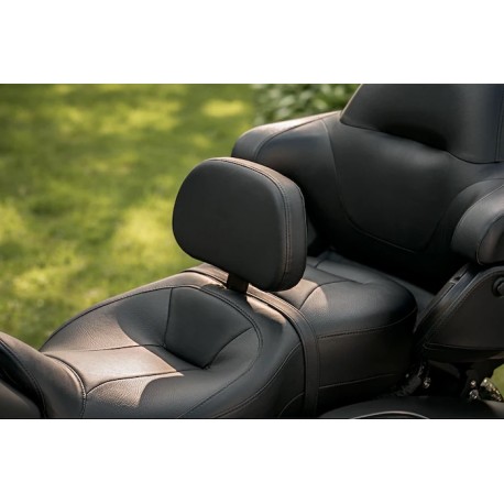 52501-09A Almohadilla respaldo del piloto ajustable Touring Stgreet Glide 06-10