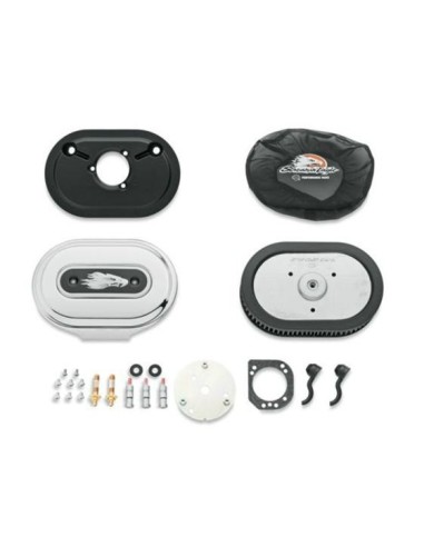 28721-10 Kit de filtro de aire Screamin´ Eagle Ventilator Cromado