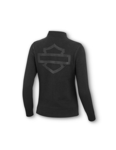 96068-20VW JERSEY DE MUJER HARLEY DAVIDSON CON CREMALLERA