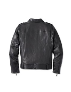 97023-23EM CHAQUETA CUERO HARLEY DAVIDSON CYCLE CHAMP 120 ANIVERSARIO 2