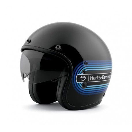 97143-23EX CASCO HARLEY DAVIDSON RETRO TANK STRIPE II SUN SHIELD X14 3/4