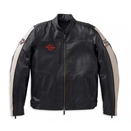 98002-23EM CHAQUETA PIEL HARLEY DAVIDSON ENDURO PARA HOMBRE