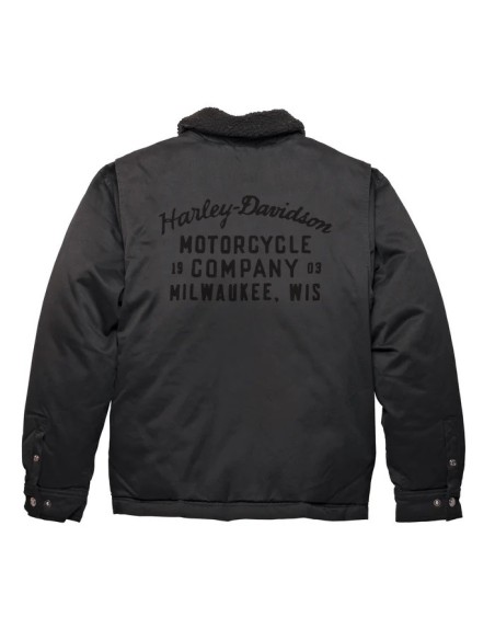 97422-23VM CHAQUETA DE HOMBRE HARLEY DAVIDSON MILWAUKEE TWILL