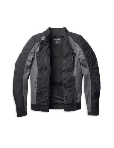 98181-22EW CHAQUETA DE MALLA HARLEY DAVIDSON ZEPHYR PARA MUJER CON FORRO CON CREMALLERA