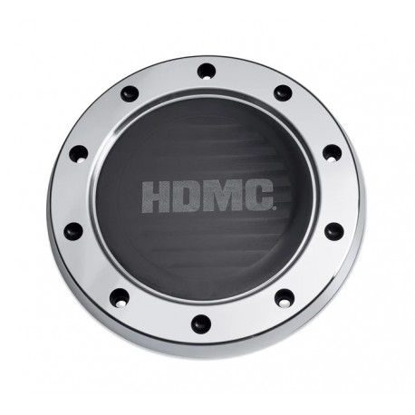 25701088 EMBELLECEDOR DE MOTOR - TAPA DERBY HDMC™ - NEGRO CON MECANIZADO