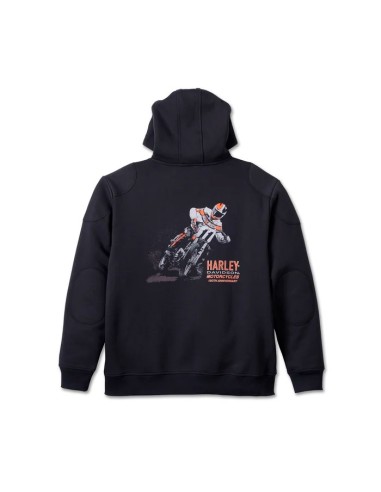 SUDADERA CON CAPUCHA NEGRA HARLEY DAVIDSON