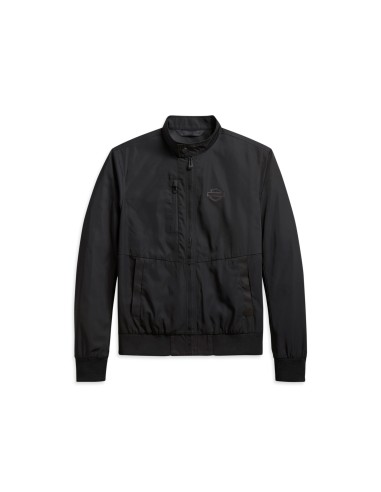 JACKET-WOVEN,BLACK