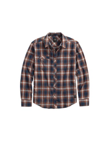 SHIRT-WOVEN,SHDW PLD,B/L