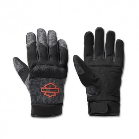 Guantes de Malla Harley Davidson de Punto Dyna para hombre