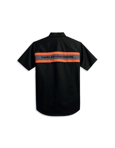 Camisa Harley Davidson Performance Manga Corta Hombre