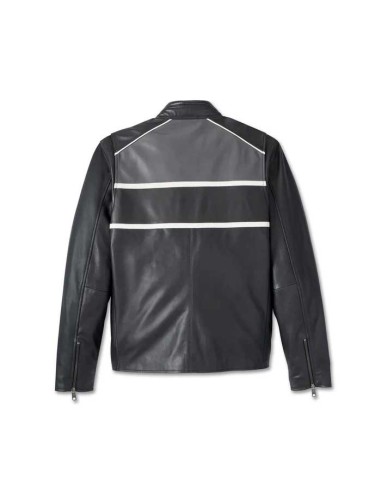 Chaqueta Harley Davidson de piel Factory Team para hombre