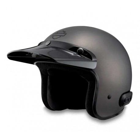 CASCO HARLEY DAVIDSON FURY N04 BLUETOOTH 3/4 – MATTE SILVER 98010-23EX