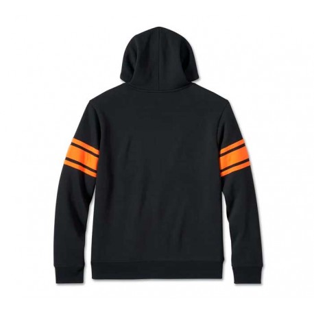 Sudadera Harley Davidson con capucha 1 Racing para hombre - negra