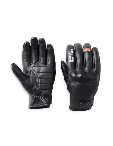 Guantes de cuero Harley Davidson South Shore para hombre