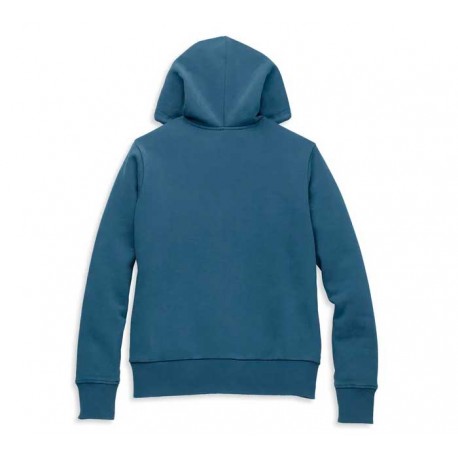 Harley Davidson Women's Bar Font Embroidered Hoodie