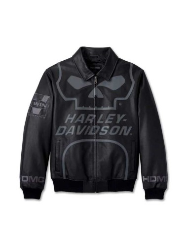 Chaqueta Harley Davidson Willie G Skull Master para hombre