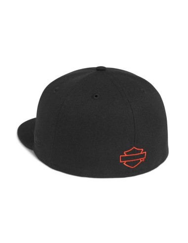 Gorra Harley Davidson MC 59 FIFTY para hombre negra
