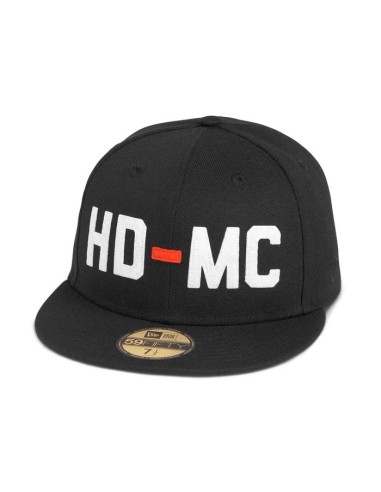 Gorra Harley Davidson MC 59 FIFTY para hombre negra